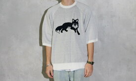 【PENNEY'S / ペニーズ】 THE FOX LOGO SS CREW SWEATER 半袖 クルーネック セーター