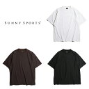 【SALE 定価\8,100→23%OFF】【SUNNY SPORTS / サニースポーツ】 BASIC CREW TEE Primeflex ベーシック レギュラーフィット 半袖Tシャツ 高機能 速乾 ストレッチ プライムフレックス 日本製