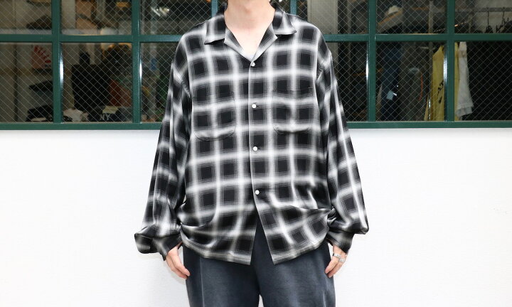 オンブレレーヨンシャツ ビンテージ old カート 90s タウンクラフト 