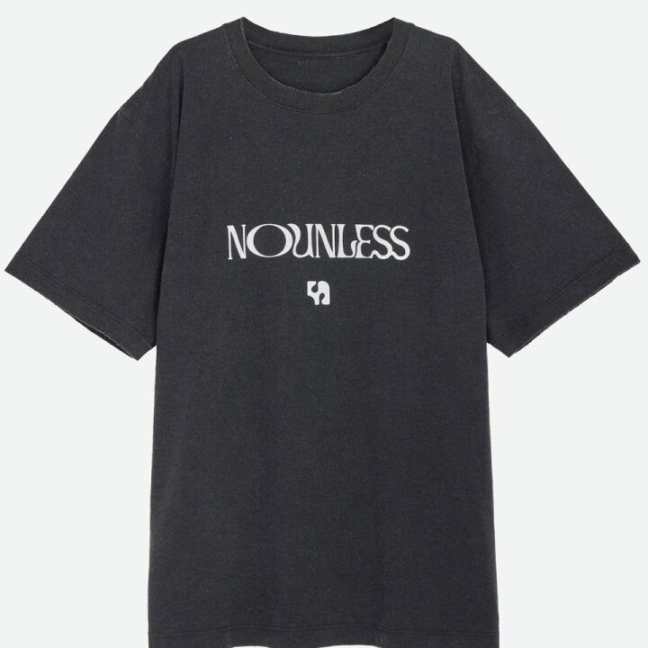 楽天市場】NOUNLESS / ナウンレスNL LOGO MARK OVER TEE / ロゴ 