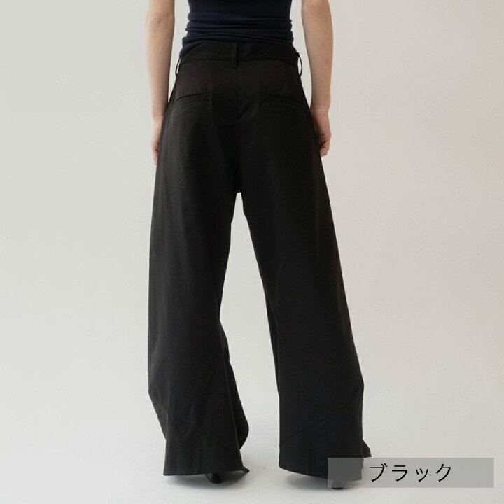 楽天市場】Knuth Marf クヌースマーフ slit deformed pants(unisex  