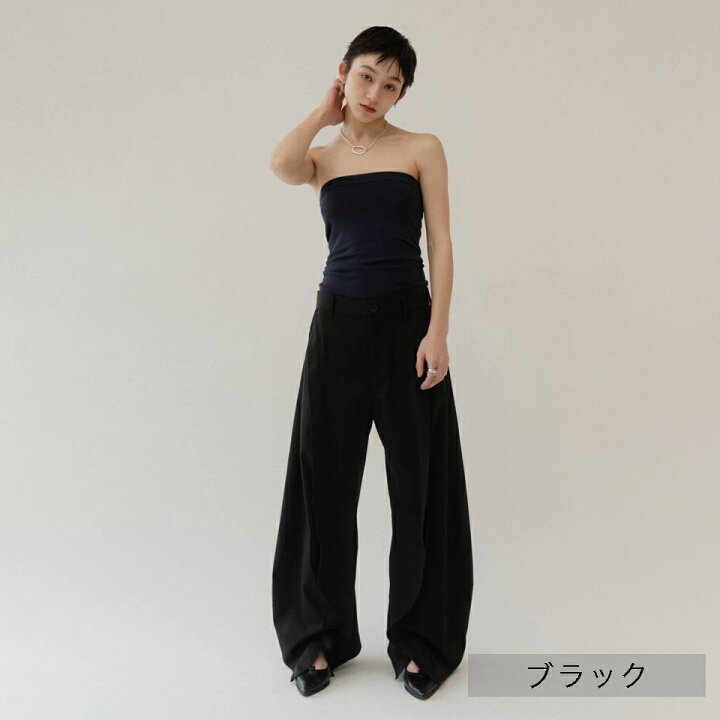 楽天市場】Knuth Marf クヌースマーフ slit deformed pants(unisex  