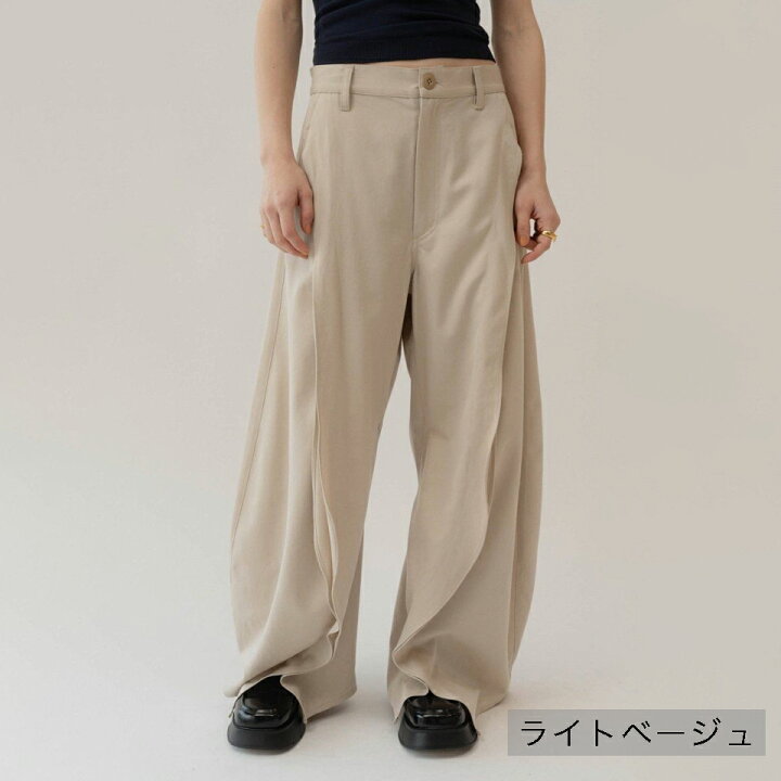 楽天市場】Knuth Marf クヌースマーフ slit deformed pants(unisex  