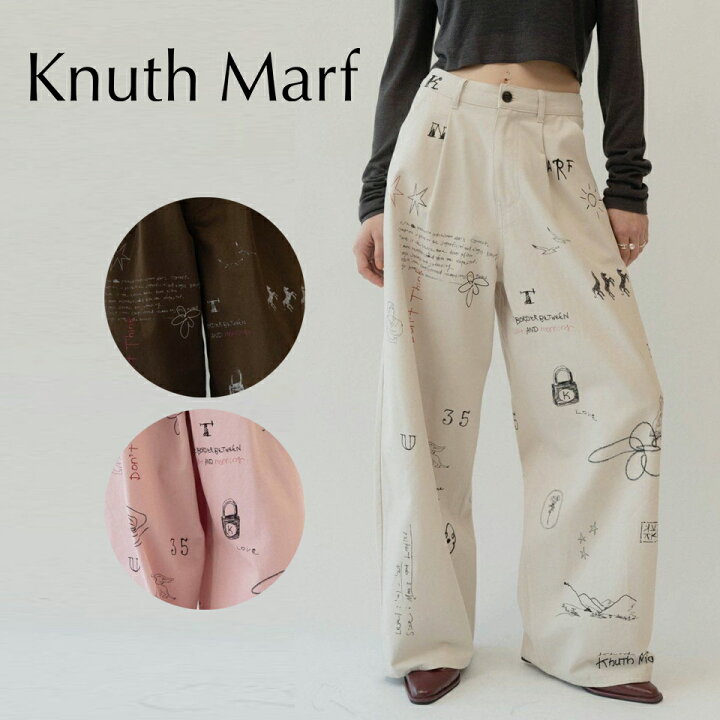 楽天市場】Knuth Marf クヌースマーフ high waist tattoo pants  