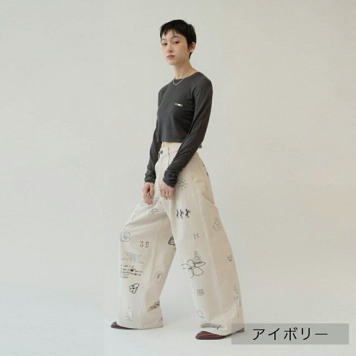 楽天市場】Knuth Marf クヌースマーフ high waist tattoo pants  