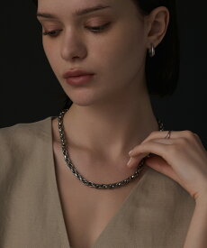 金属アレルギー アレルギー対応 つけっぱなし サージカルステンレス シンプル シルバー レディース ネックレス プレゼント【シルバー】ボリュームチェーンネックレス | CENE セネ せね