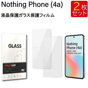 �t���ی�K���X�t�B���� 2���Z�b�g Nothing Phone (4a) �ی�t�B���� �K���X�t�B���� �K���X �����K���X �t���ی� ��U�h�~ �w��h�~ �d�x9H ��������
