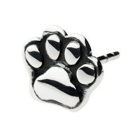 【セノーテ】 cenote-z-e0650 猫 肉球 ピアス シルバー925 シルバーアクセサリー 純銀 925 肉球 ピアス 犬猫 足跡 動物モチーフ ポップ かわいい ポーズ アクセ ねこいぬ 足型 フットプリント ペットジュエリー ポイント 耳飾り キュート 個性的