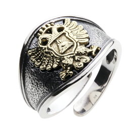 リング 指輪 シルバー925 シルバー アクセサリー シルバーリング 銀 ダブルヘッデド・イーグル 紋章 プロビデンスの目 ローマ帝国 フリーメイソン