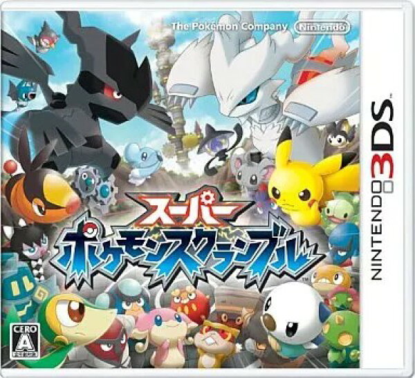 スーパーポケモンスクランブル Nintendo 3DS ゲームソフト 任天堂 ニンテンドー 【中古】