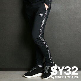 【SY32 by SWEET YEARS/エスワイサーティトゥバイスィートイヤーズ】【国内正規品】LINE TAPE TRACK PANTS / トラックパンツ / 13002【メンズ】【送料無料】