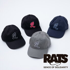 【RATS/ラッツ】DAD CAP LETTERED / ダッドキャップ / ベースボールキャップ / 23'RA-0215【メンズ】【レディース】【ユニセックス】【送料無料】