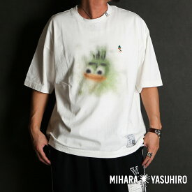 【Maison MIHARA YASUHIRO/メゾン ミハラヤスヒロ】Leon Printed Tee - WHITE / レオン プリンテッド Tシャツ / J16TS861 【送料無料】