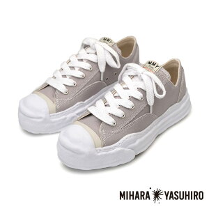 �yMaison MIHARA YASUHIRO/���]�� �~�n�����X�q���z"HANK" original sole toe cap sneaker LOW canvas - GRAY / A05FW702 �y�����Y�z�y���f�B�[�X�z�y���j�Z�b�N�X�z�y���������z