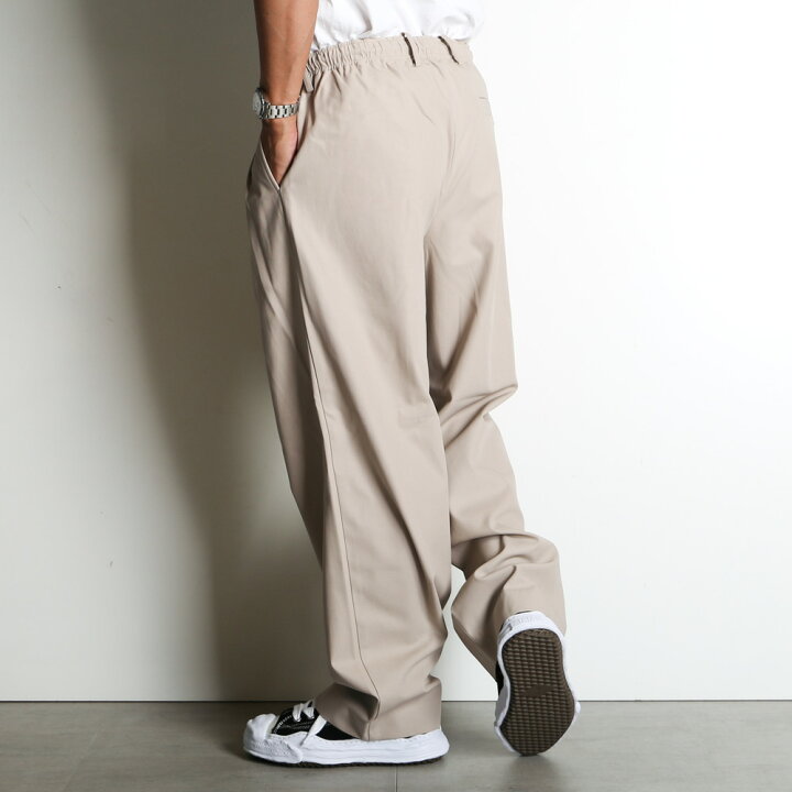 楽天市場】【MARKAWARE/マーカウェア】DOUBLE PLEATED EASY TROUSERS 