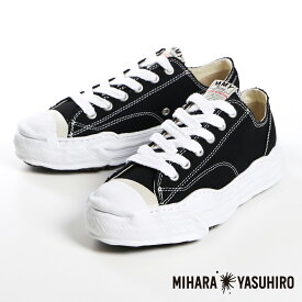 【Maison MIHARA YASUHIRO/メゾン ミハラヤスヒロ】"HANK" original sole toe cap sneaker LOW canvas / A05FW702 【メンズ】【レディース】【ユニセックス】【送料無料】