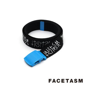 【FACETASM/ファセッタズム】FACETASM GI BELT 2 - BLUE / ベルト / SRO-AC-U04【男女兼用】【送料無料】