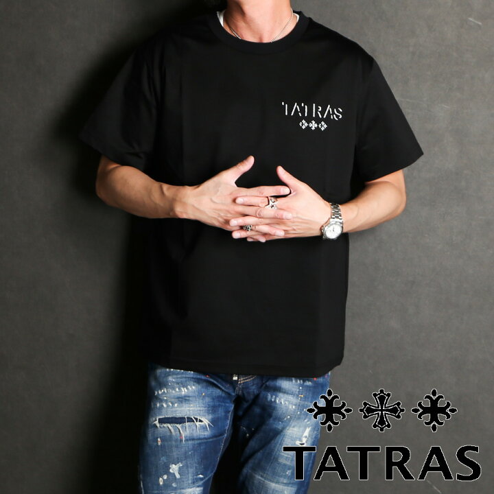 楽天市場】【TATRAS/タトラス】ロガード - BLACK / Tシャツ  
