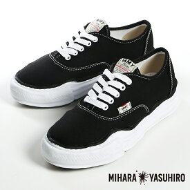 【Maison MIHARA YASUHIRO/メゾン ミハラヤスヒロ】"BAKER" original sole canvas Low-Top sneaker / A02FW704 【メンズ】【レディース】【ユニセックス】【送料無料】