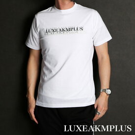 【LUXE AKM PLUS/リュクス エーケーエム プラス 】CONTINUOUS PATTERN T-SHIRTS / Tシャツ / LAT-23007【メンズ】