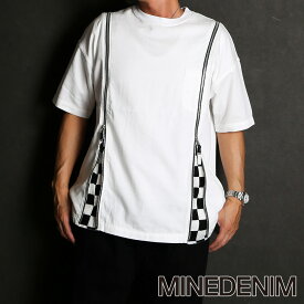 【MINEDENIM/マインデニム】OLD PARK×MINEDENIM / Zip Wide Denim T-SH / MND-23SSOP001-07【メンズ】【送料無料】