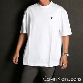 【Calvin Klein Jeans/カルバン・クライン ジーンズ】【国内正規品】SS RLAXED ARCHIVE TEE - BRILLIANT WHITE / Tシャツ / 40HM229【メンズ】【ユニセックス】【送料無料】
