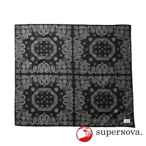 ysuperNova./X[p[m@zBig scarf - Bandana jacquard - Black / XJ[t - o_i WK[h / SN-539AyYzyjZbNXzyz