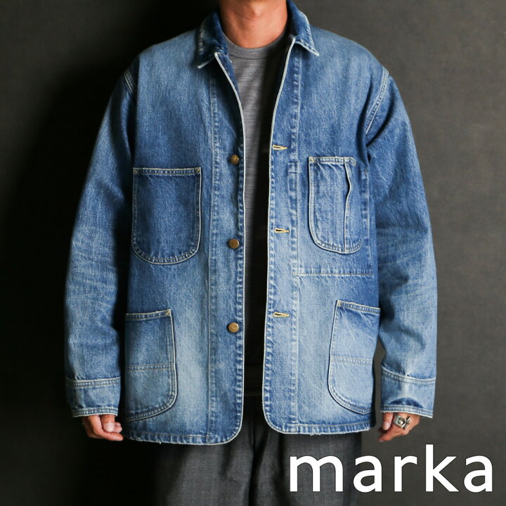 楽天市場】【marka/マーカ】COVERALL JACKET - USED WASHED