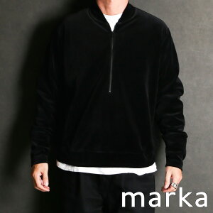 �ymarka/�}�[�J�zHalf Zip Track Jacket - dark navy / �I�[�K�j�b�R�b�g���x���A - �n�[�t�W�b�v�g���b�N�W���P�b�g / M25C19CS02C�y�����Y�z�y���������z