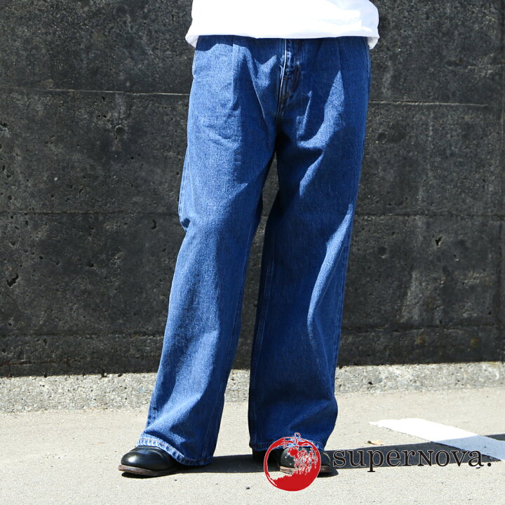 楽天市場】【superNova./スーパーノヴァ】Selvedge wide jeans - Bio 