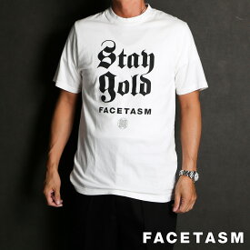 【FACETASM/ファセッタズム】STAY GOLD TEE / Tシャツ / MKS-TEE-U01【メンズ】【送料無料】