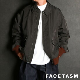 【FACETASM/ファセッタズム】CROSS LOGO JACKET / ブルゾン / MKS-JK-M01【メンズ】【送料無料】