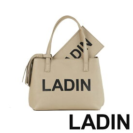 【LADIN/ラディン】Mini Tote Bag ： Beige / ミニトートバッグ / カートバッグ / ゴルフ / ベージュ 【メンズ】【ユニセックス】【送料無料】