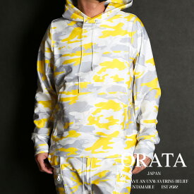 【ORATA / オラータ】pullover hoodie / ジャージ プルオーバーパーカー / OR1-C-003【メンズ】【送料無料】