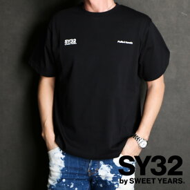 【SY32 by SWEET YEARS/エスワイサーティトゥバイスィートイヤーズ】【国内正規品】NSCC BACKPRINT TEE / Tシャツ / 13201【メンズ】【送料無料】
