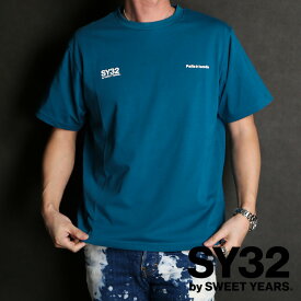 【SY32 by SWEET YEARS/エスワイサーティトゥバイスィートイヤーズ】【国内正規品】NSCC BACKPRINT TEE / Tシャツ / 13201【メンズ】【送料無料】