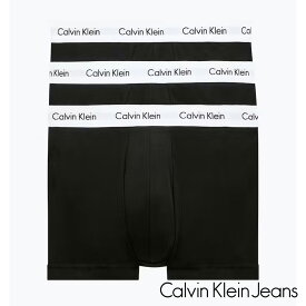 【Calvin Klein Jeans/カルバン・クライン ジーンズ】【国内正規品】LOW RISE TRUNK 3PK - COTTON STRETCH / U2664【メンズ】【ユニセックス】【送料無料】