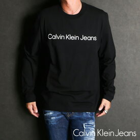【Calvin Klein Jeans/カルバン・クライン ジーンズ】【国内正規品】A-LS INSTIT LOGO TEE / レギュラーフィット ロングスリーブTシャツ / J324901【メンズ】【ユニセックス】【送料無料】