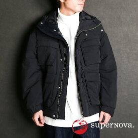 【superNova./スーパーノヴァ】Mountain jacket - Nylon / シンサレート マウンテンジャケット / SN-335B 【メンズ】【ユニセックス】【送料無料】