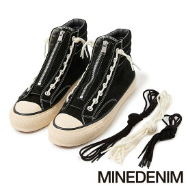 【MINEDENIM/マインデニム】MINEDENIM × nonnative / DWELLER TRAINER 2 HI COW LEATHER WITH GORE-TEX by SPINGLE - BLT / NN-F4753【メンズ】【送料無料】