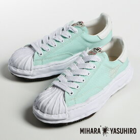 【Maison MIHARA YASUHIRO/メゾン ミハラヤスヒロ】"BLAKEY" original stc sole canvas lowcut sneaker / A08FW735 ライトブルー【メンズ】【レディース】【ユニセックス】【送料無料】