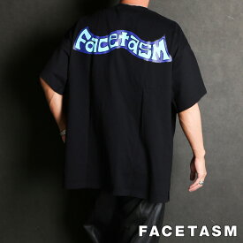 【FACETASM/ファセッタズム】90s GRAPHIC BIG TEE - BLACK / グラフィック Tシャツ / SRO-TEE-U04【メンズ】【送料無料】