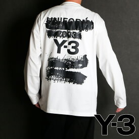 【Y-3/ワイスリー】U GFX LS TEE / JM3234 【メンズ】【ユニセックス】【送料無料】