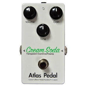 �y���������zAtlas Pedal �s�A�g���X�E�y�_���tCream Soda [���i�ԍ� : 3310] �G�t�F�N�^�[(�I�[�o�[�h���C�u)