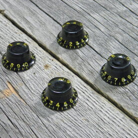【メール便発送可！！】Montreux 《モントルー》 Top Hat knob set Black (4) ver.2 「商品番号：8705」 ノブ