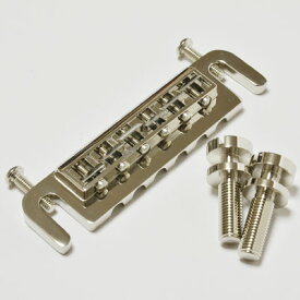 【メール便発送可！！】Montreux モントルー Montreux custom wrap around bridge Nickel [商品番号 : 9126] テールピース