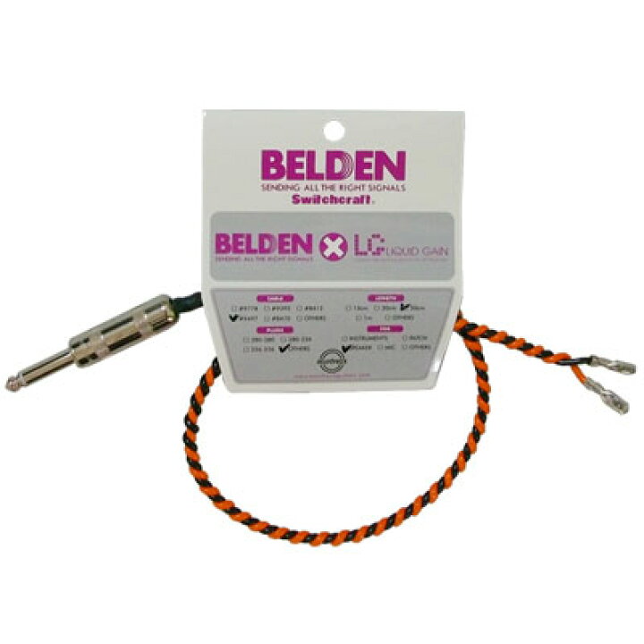 楽天市場】BELDEN 《ベルデン》 #9497 50cm-#280 (for combo amps 