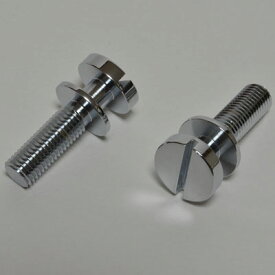 【メール便発送可！！】Montreux 《モントルー》 Metric studs set for Montreux custom wrap around bridge Chrome (2) [商品番号 : 9155] スタッド