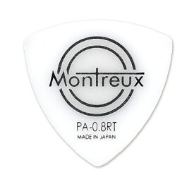 【即納可能＆メール便発送可！！】Montreux 《モントルー》 Montreux PA-0.8RT White [商品番号 : 3925] ピック(オニギリ)
