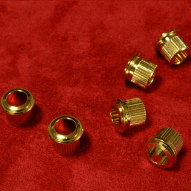 【メール便発送可！！】Montreux 《モントルー》 The Clone Tuner Bushing set for 59 LP (6) Gold [商品番号 : 9233] ペグ用ブッシュ